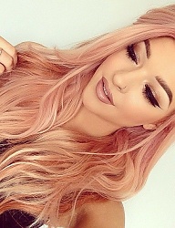 Fryzury Długie Na co dzień Kręcone z grzywką Rozpuszczone Blond - 3008176