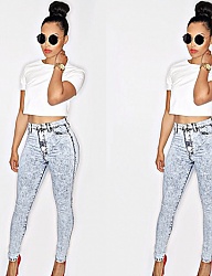 Moda Spodnie Jeansy - 2975025