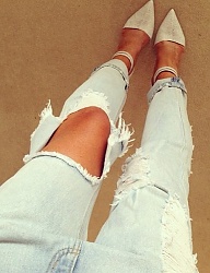 Moda Spodnie Jeansy - 2429379