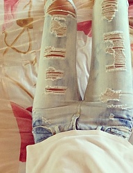 Moda Spodnie Jeansy - 1827176
