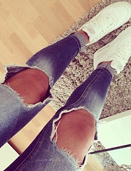 Moda Spodnie Jeansy - 2844612