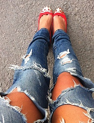 Moda Spodnie Jeansy - 2112623