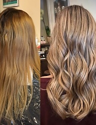 Fryzury Długie Wieczorowe Kręcone Rozpuszczone Blond - 3265411