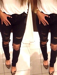 Moda Spodnie Jeansy - 2815514