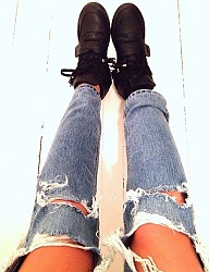Moda Spodnie Jeansy - 2637766