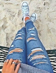 Moda Spodnie Jeansy - 3221577