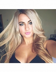 Fryzury Długie Na co dzień Kręcone Rozpuszczone Blond - 3111203