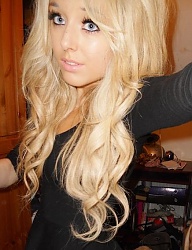Fryzury Długie Na co dzień Kręcone Rozpuszczone Blond - 1512515