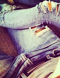 Moda Spodnie Jeansy - 2716154
