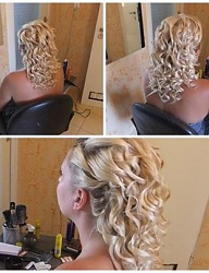 Fryzury Długie Ślubne Kręcone Rozpuszczone Blond - 1173173