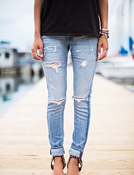 Moda Spodnie Jeansy - 2113052