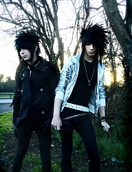 Fryzury Średnie Alternatywne EMO - 206993