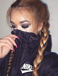 Fryzury Długie Na co dzień Kręcone Warkocze Blond - 3113982