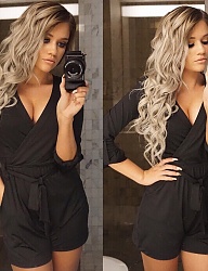 Fryzury Długie Na co dzień Kręcone Rozpuszczone Blond - 2995530
