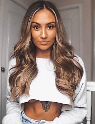 Fryzury Długie Na co dzień Kręcone Rozpuszczone Blond - 3274640