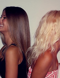 Fryzury Długie Na co dzień Proste Rozpuszczone Blond - 2131939