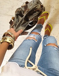 Moda Spodnie Jeansy - 2830122