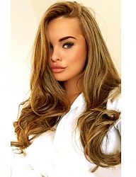 Fryzury Długie Na co dzień Kręcone Rozpuszczone Blond - 3058131
