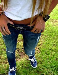Moda Spodnie Jeansy - 1557413