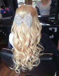 Fryzury Długie Na co dzień Kręcone Rozpuszczone Blond - 2391054