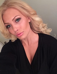 Fryzury Średnie Na co dzień Kręcone Rozpuszczone Blond - 3005315