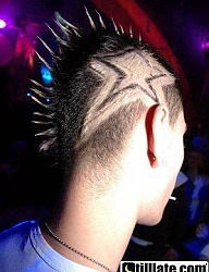 Fryzury Średnie Alternatywne Punk Rock - 644