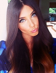 Fryzury Długie Na co dzień Proste Rozpuszczone Brązowe - 2434855