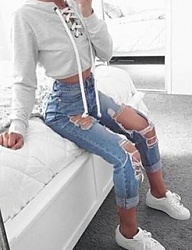 Moda Spodnie Jeansy - 3221580