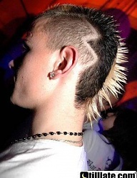 Fryzury Średnie Alternatywne Punk Rock - 650