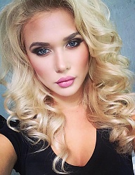 Fryzury Długie Na co dzień Kręcone Rozpuszczone Blond - 3060339