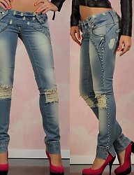 Moda Spodnie Jeansy - 1660823