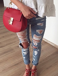 Moda Spodnie Jeansy - 3040945