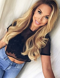 Fryzury Długie Na co dzień Kręcone Rozpuszczone Blond - 3150639