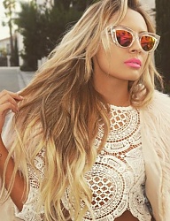Fryzury Długie Na co dzień Kręcone Rozpuszczone Blond - 3077559