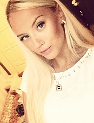 Fryzury Długie Fryzury gwiazd Proste Rozpuszczone Blond - 2116663