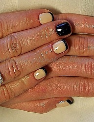 Paznokcie Naturalne French Kwadratowe - 2582748