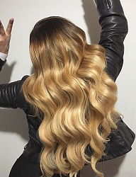 Fryzury Długie Na co dzień Kręcone Rozpuszczone Blond - 3097359