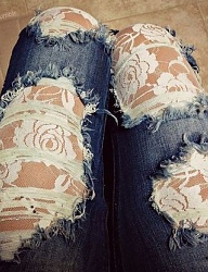Moda Spodnie Jeansy - 2525503