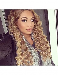 Fryzury Długie Na co dzień Kręcone Rozpuszczone Blond - 3077702