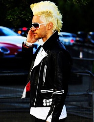 Fryzury Męskie Krótkie Alternatywne Punk Rock Blond - 1114663