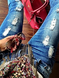 Moda Spodnie Jeansy - 2665763