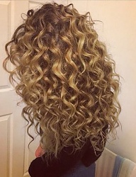 Fryzury Długie Na co dzień Kręcone Rozpuszczone Blond - 2983909