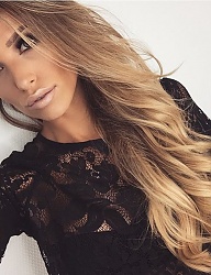 Fryzury Długie Na co dzień Kręcone Rozpuszczone Blond - 3115523