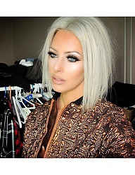 Fryzury Średnie Na co dzień Proste Rozpuszczone Blond - 3093478