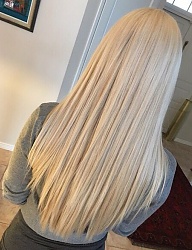 Fryzury Długie Na co dzień Proste Rozpuszczone Blond - 3100633