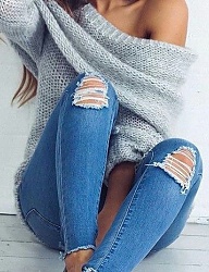 Moda Spodnie Jeansy - 3136899