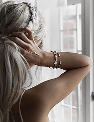 Fryzury Długie Na co dzień Proste Upięcie Blond - 3146989