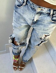 Moda Spodnie Jeansy - 2853031