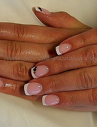 Paznokcie Żel French Kwadratowe - 2676275