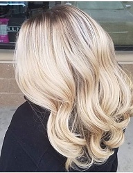 Fryzury Długie Na co dzień Kręcone Rozpuszczone Blond - 3211840